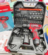 Gambar Bor Cas Modern M13 Set Cordless Drill 2 Batre dari generaltechnic undefined 3 Tokopedia