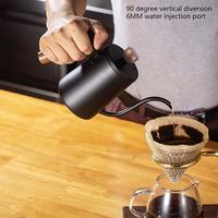 Gambar Teko Leher Angsa 600ml V60 Pour Over Drip Coffee Kettle - Silver dari Viv Coffee undefined 4 Tokopedia