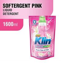 Gambar So Klin Liquid Detergent Softener Cair Softergent Pouch 1600 mL dari Heartsine undefined 2 Tokopedia