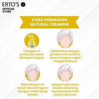 Gambar dr. Erto's Natural Ceramide Face Wash dari Erto's Official Shop undefined 4 Tokopedia