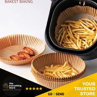 Gambar Kertas Minyak Alas Air Fryer Paper Oilproof Baking Tray TES - Silikon, 50 Pcs Coklat dari TheEverythingStoreID undefined 4 Tokopedia