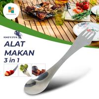 Gambar SENDOK GARPU 3 IN 1 STAINLESS STEEL MULTIFUNGSI dari YNjayamandiri undefined 1 Tokopedia