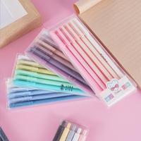 Gambar GGT Pulpen Gel Macaron Isi 6 Pcs Pen Gel Aesthetic Pulpen Tulis 0.5mm - Biru dari Gudang Grosir Terlengkap undefined 5 Tokopedia