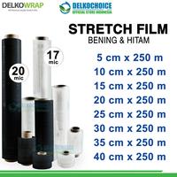 Gambar Plastik Wrapping Stretch Film Plastic Wraping Pembungkus Barang SATUAN - HandleBolt 40cm dari Delkochoice Official Store undefined 3 Tokopedia