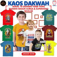 Gambar KAOS DAKWAH ANAK LAKI BAJU KAOS DISTRO SHIRT TSHIRT KHULAFAUR RASYIDIN - Said Bin Zaid, S dari Yassmartid undefined 1 Tokopedia