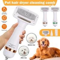 Gambar Hair Dryer Blower + Sisir Hewan Kucing Anjing Pengering Bulu Grooming dari 88gb undefined 1 Tokopedia