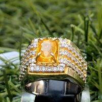 Gambar batu yellow sapphire memo gri dari permata samijaya undefined 1 Tokopedia