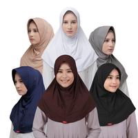Gambar Hijab Instan Zoya Bergo Zoya Marsha HB Casual Heiq - Black HL dari Agen Elzatta Hijab undefined 2 Tokopedia