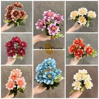 Gambar Bunga Dahlia Krisan Japan Cabang 5 (Satuan) Dekorasi wedding Cafe - Peach dari flynnflorist undefined 3 Tokopedia