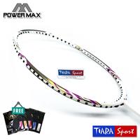 Gambar Raket POWER MAX Ballistic 68 - 4U Badminton Racket - Black, Frame Only dari Tiara Sport Solo undefined 3 Tokopedia