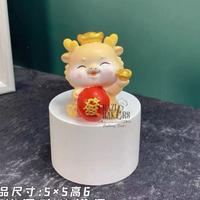 Gambar Cetakan Silikon Lucky Dragon Naga Chinese Style Candle Soap 3D Mold - Naga 3 dari Crazie Bakers Baking Tools undefined 3 Tokopedia