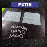 Gambar STIKER HARTA TAHTA WANITA DAN AMPUN BANG JAGO CUSTOM HOLOGRAM - hologram, 6cm dari SRIRAIYA.STICKER undefined 4 Tokopedia