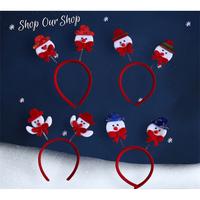 Gambar Bando Bandana Aksesoris Hiasan Kepala Rambut Natal Karakter Unik Lucu - 7 dari Emima Dapoer Shop undefined 2 Tokopedia