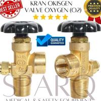 Gambar KRAN TABUNG OKSIGEN - VALVE OXYGEN O2 N2 AR TOKOTEMANKITA - 25-27mm dari kedaitemankita undefined 1 Tokopedia