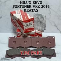 Gambar BRAKE PAD FRONT KAMPAS REM DEPAN HILUX REVO DOUBLE CABIN FURTUNER VRZ dari JAYA AUTO SPARE PART undefined 4 Tokopedia