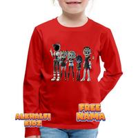 Gambar Kaos Anak Lengan Panjang Murder Drones Free Cetak Nama - Pink, S dari Bag Store Bandung undefined 3 Tokopedia