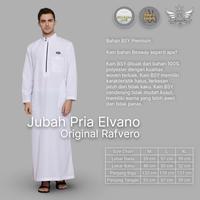Gambar jubah gamis pria "Elvano" - Hitam, L dari denzuna_collection undefined 4 Tokopedia