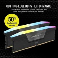 Gambar Memory Corsair Vengeance RGB PC44800 5600Mhz DDR5 32GB 2x16GB Ram - Hitam, CL36 dari Jaya Pro Computer undefined 4 Tokopedia