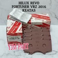 Gambar BRAKE PAD FRONT KAMPAS REM DEPAN HILUX REVO DOUBLE CABIN FURTUNER VRZ dari JAYA AUTO SPARE PART undefined 2 Tokopedia