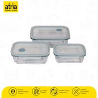 Gambar Tempat Bekal Makan Atria Anne Tempat Multifungsi Bening Polos 3 dari Atria Furniture Official undefined 2 Tokopedia