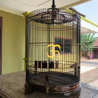 Gambar sangkar murai no 2 sonokeling dari sh.sangkarukirjepara undefined 2 Tokopedia