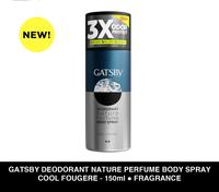 Gambar New Gatsby Deodorant Nature Perfume Body Spray Cool Fougere 150ml dari Kumiko Mart undefined 1 Tokopedia