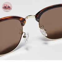 Gambar UNIQ - Kacamata Browline 463715 || Kacamata Unisex - 09 BLACK dari Toko Isan undefined 3 Tokopedia