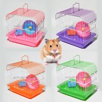 Gambar Kandang Hamster Minimalis / Rumah Hamster - Ungu dari Cupang Guppy Kingdom undefined 1 Tokopedia
