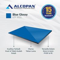 Gambar ACP Alcopan Glossy PE 3mm 4mm 2 Meter Alumunium Composite Panel - Green Glossy, 3mm dari TOV bandung undefined 2 Tokopedia