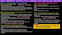 Gambar Buku Membuat Sistem CCTV Canggih dengan ESP32-CAM Arduino - 500 Hal dari Anggaswangi Press undefined 2 Tokopedia