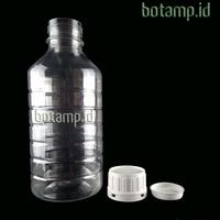 Gambar BOTOL PLASTIK PS 1 LITER BAHAN PET BENING PROMO TEBAALLLL - Putih Plug dari Botamp undefined 4 Tokopedia