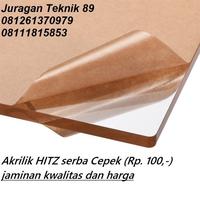 Gambar Akrilik bening 3mm 30cmx70cm dari JURAGAN TEKNIK 89 undefined 1 Tokopedia