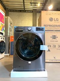 Gambar LG Mesin Cuci Front Loading 24 kg F2724SVRB / F 2724 SVRB / F2724 - AI DD Steam TurboWash 49 Menit Inverter Direct Drive Motor ThinQ Garansi Resmi 10 Tahun dari Kios Elektronik undefined 2 Tokopedia