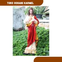 Gambar PATUNG YESUS 60 CM / PATUNG TUHAN YESUS HATI KUDUS / PATUNG YESUS BESA dari TOKO ROHANI KARMEL undefined 1 Tokopedia