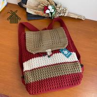 Gambar tas gendong rajut murah / ransel rajut murah / rajutan bandung murah - GROSIR MIN 100 dari diah craftshop undefined 1 Tokopedia