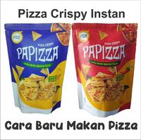 Gambar Keripik Pizza Crispy PAPIZZA 90g Premium Snack - Cheese Lover dari Clemat-Clemut undefined 3 Tokopedia