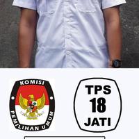 Gambar baju kemeja pps kpu kemeja panitia pemilihan umum terbaru - Navy, S dari Blackbenkstore undefined 5 Tokopedia