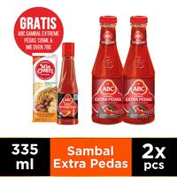 Gambar ABC Sambal Extra Pedas 335ml - Twinpack Free ABC Extreme Pedas 135ml dari ABC Heinz Shop undefined 1 Tokopedia