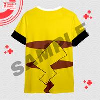 Gambar Baju Kaos Full Print POKEMON PIKACHU - L dari TAKAHIRO SHOPPU undefined 3 Tokopedia