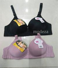 Gambar BH Wanita  Pakai Busa Tanpa Kawat Full Cup Besar Kait 3 - 40 Maron dari Modeza undefined 2 Tokopedia