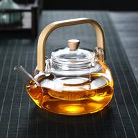 Gambar Teko Teh Kaca dengan Saringan Tahan Panas Japanese Glass Teapot - 800 ML dari Tanya HomeDecoration undefined 4 Tokopedia