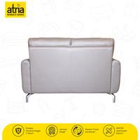 Gambar Brian Sofa 2 Seater Atria Half Leather Grey dari Atria Furniture Official undefined 2 Tokopedia