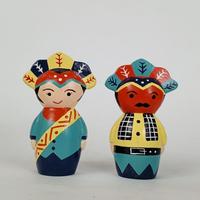 Gambar Souvenir Boneka kayu Mainan anak Ondel-ondel Atun dan Juki dari balibaliCraft undefined 1 Tokopedia