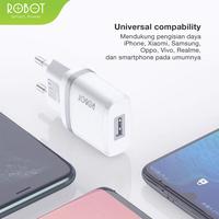 Gambar CHARGER ROBOT RT-K7 [FREE KABEL MICRO USB] GARANSI RESMI ROBOT dari wmbusines99 undefined 5 Tokopedia