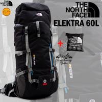 Gambar TAS CARRIER RANSEL ELEKTRA 60L UP 65L TAS HIKING TAS CAMPING - HITAM + COVER dari MANDALAWANGI OUTDOOR01 undefined 1 Tokopedia