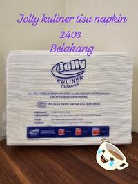 Gambar JOLLY KULINER TISU NAPKIN HAND TOWEL 240'S 1PLY TEBAL HALAL HIGIENIS dari FORTUNATUS TABERNA undefined 3 Tokopedia