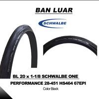 Gambar Ban Luar Sepeda Schwalbe One 20 1 x 1 1/8 451 22 inch dari Tangerang bike_NEW undefined 1 Tokopedia