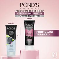 Gambar Sabun Cuci Muka Ponds Pure Bright Hitam 100 gram Pond's Detoks Polusi dari Toko Sabun Zone undefined 2 Tokopedia