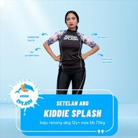 Gambar KIDDIE SPLASH Baju Renang ABG Dewasa Perempuan Laki-Laki One Set UV - Merah Muda, M dari kiddiesplashofficial undefined 2 Tokopedia