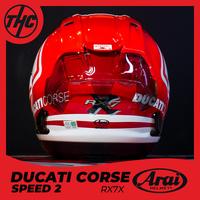 Gambar ARAI RX7X DUCATI CORSE SPEED 2 FULL FACE HELMET ORIGINAL dari THC Helmet Tangerang undefined 5 Tokopedia